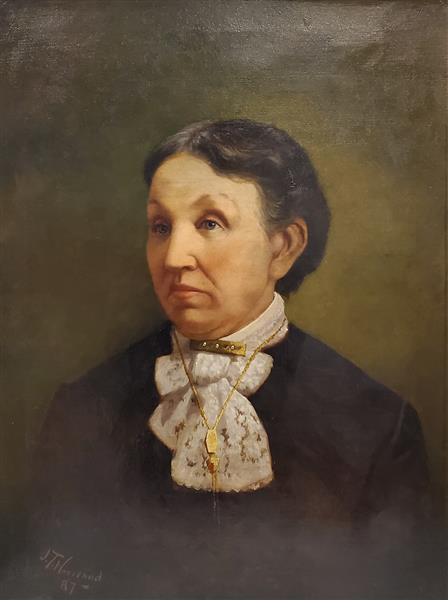 Portrait of Lady, 1887 - James Taylor Harwood