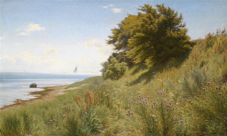 Summer day by the sea, 1899 - Ludvig Kabell