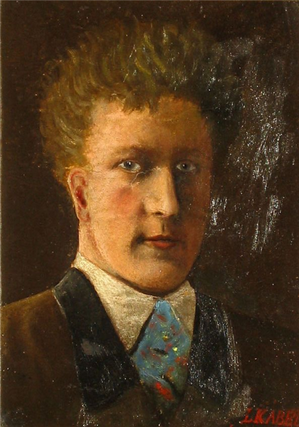 Portrait of a young man - Ludvig Kabell
