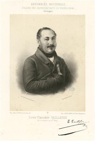 Louis Timoléon Taillefer, 1848 - Achille Devéria