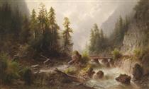 Mountain Stream - Albert Rieger