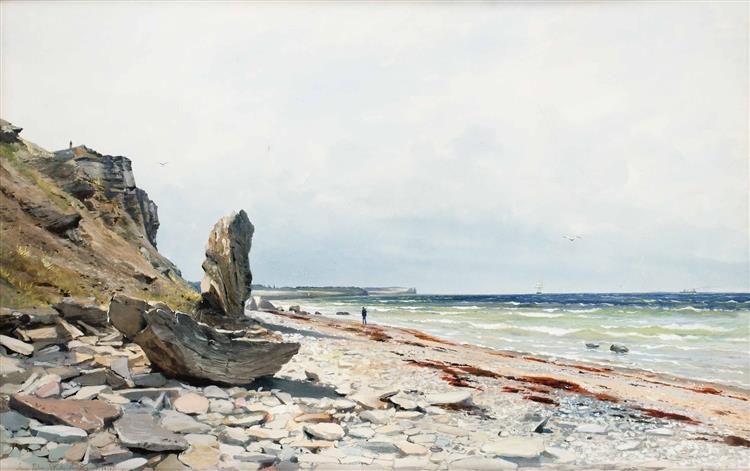 Högklint Cliff (Gotland), 1891 - Anna Palm de Rosa