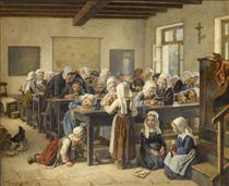 A Breton infants school - Jules Trayer