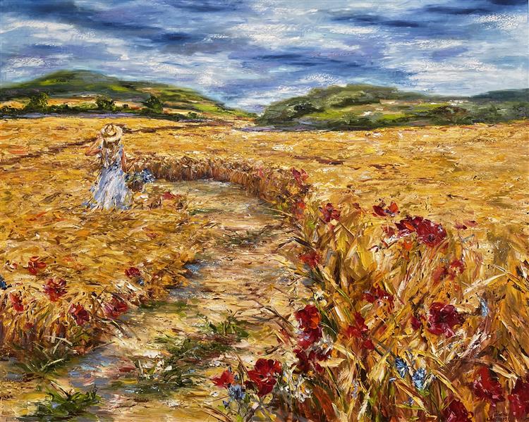 'Promenade dans les champs', 2021 - Diana Malivani