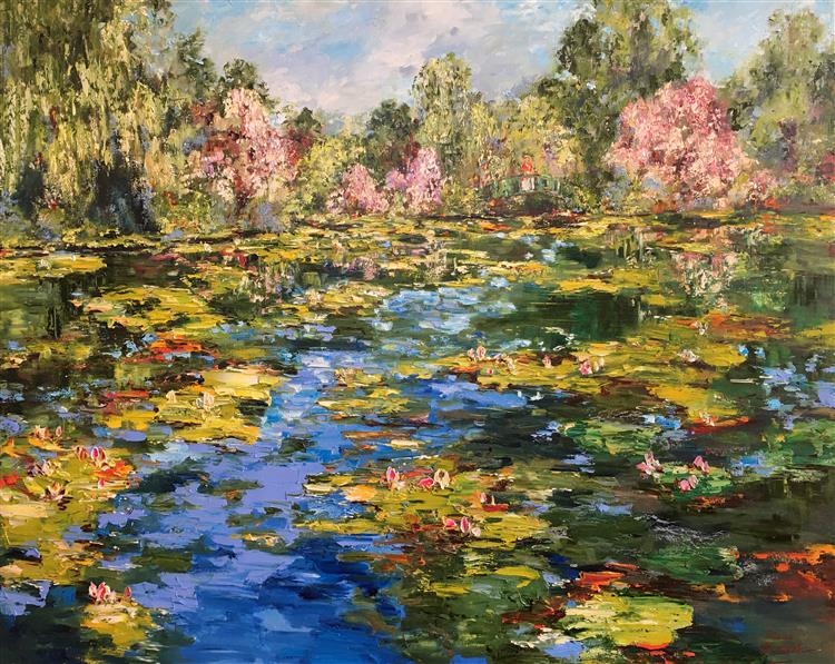 'En mémoire de Claude Monet', 2021 - Diana Malivani