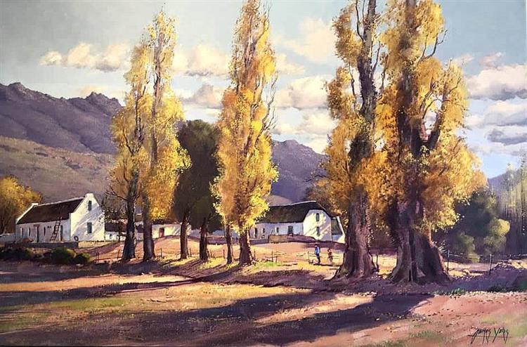 Golden Poplars, Wupperthal - James Yates