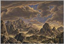 Mountain Landscape - Werner Peiner