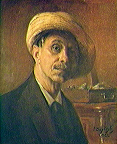 O Paisagista (Auto Retrato), 1922 - João Batista da Costa