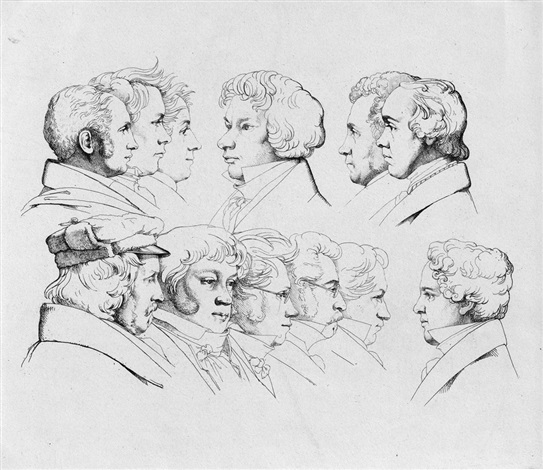 Group study, c.1830 - Ernst Meyer