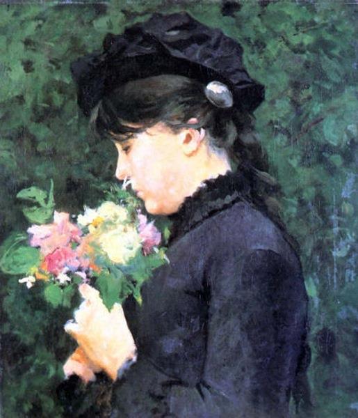 Portrait of Eleonora Tommasi, c.1880 - Сільвестро Лега