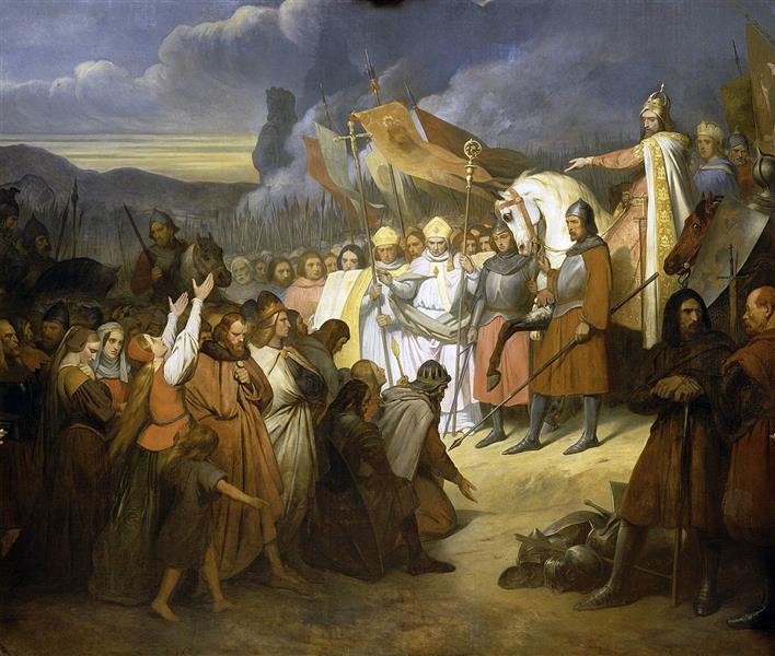 Charlemagne à Paderborn, 1837 - Ари Шеффер