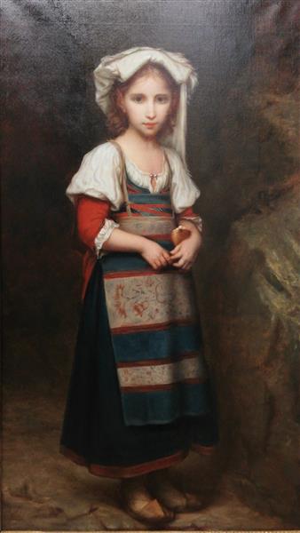 Portrait of Pasqua Maria - Ernest Hébert