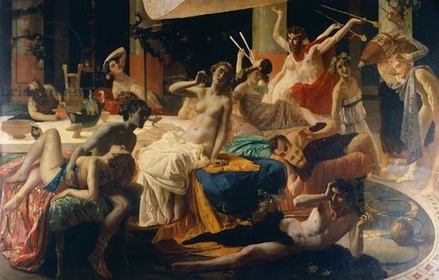 The orgies of Messalina, 1867 - 1868 - Федерико Фаруффини