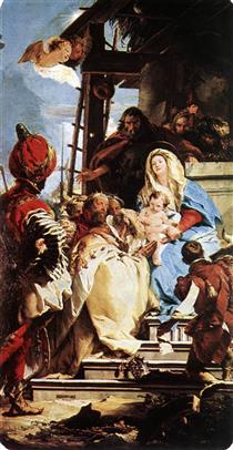 Adoration of the Magi - Джованні Баттіста Тьєполо