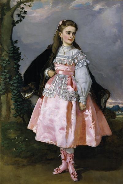 Concepción Serrano, later Countess of Santovenia, 1871 - Eduardo Rosales