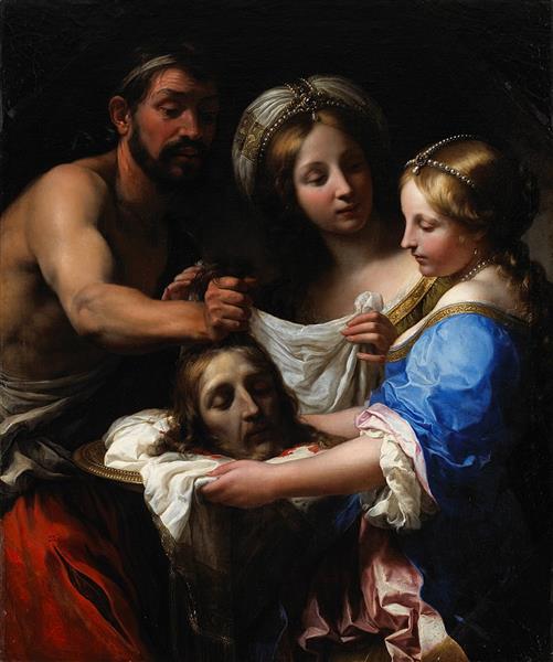 Salome with the Head of Saint John the Baptist, c.1670 - Onorio Marinari