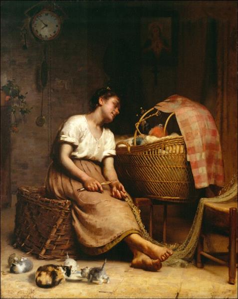 Mother Love, 1888 - Пол Пил