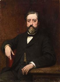Portrait of Léon Bonnel - Diogène Maillart