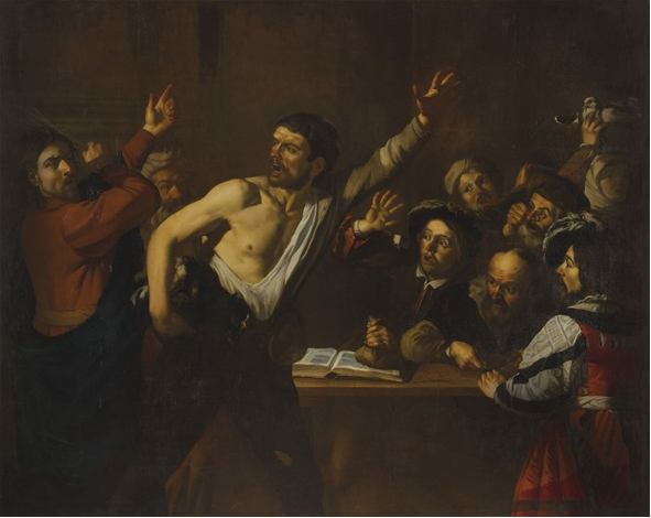 Christ Driving the Money Changers from the Temple - Дірк ван Бабюрен