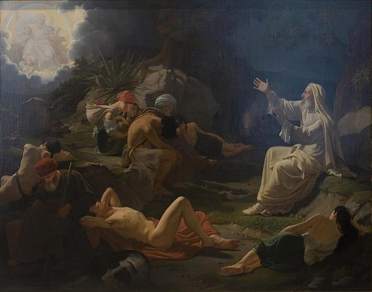 The Vision of the Prophet Ezekiel, 1830 - Ditlev Blunck