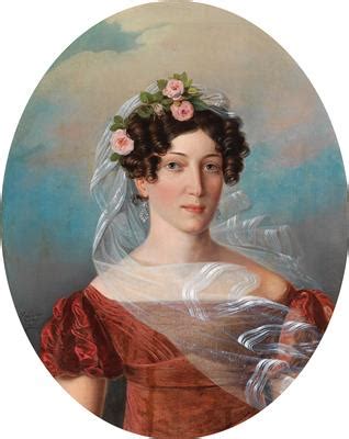 Portrait of Princess Helene Poniński, 1821 - Friedrich Johann Gottlieb Lieder