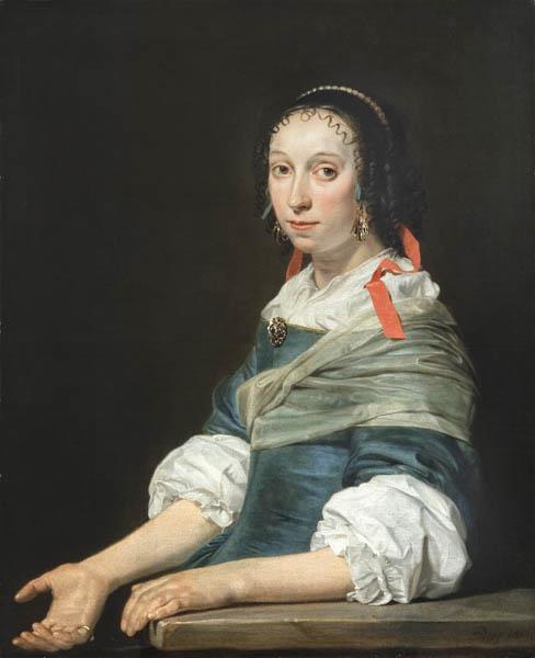 Portrait of a young woman, 1667 - Jan de Bray