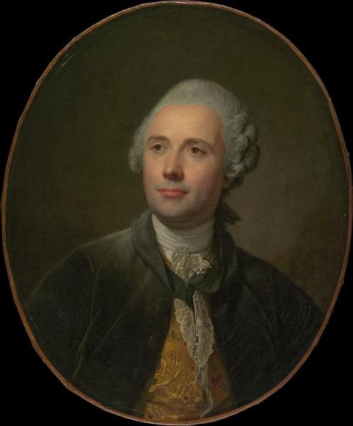 Jean Jacques Caffieri - Jean-Baptiste Greuze