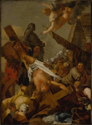 The Crucifixion of St. Peter - Sebastien Bourdon