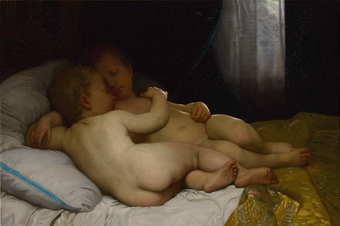 Sleeping children, 1868 - Вильям Адольф Бугро