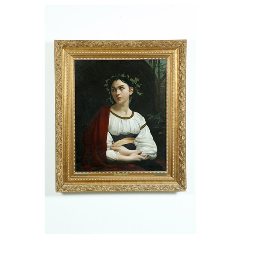 Portrait of a muse - Адольф Вільям Бугро