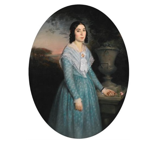 Portrait of Marie-Célina Brieu, 1846 - 布格羅