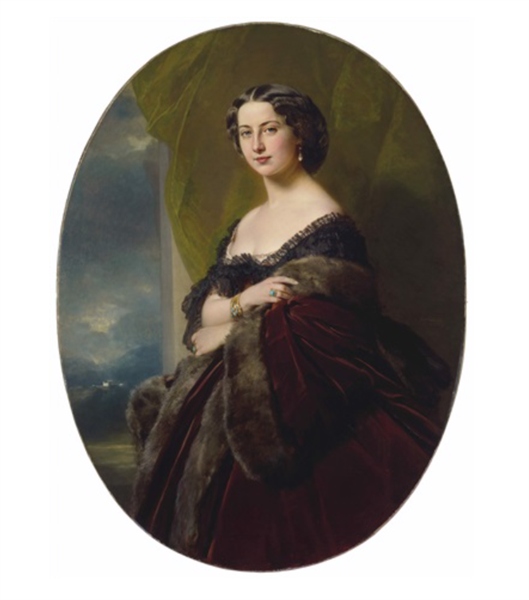 Baroness Octavia of Löwenthal, born Wylezynska, 1859 - Франц Ксавер Винтерхальтер