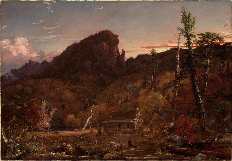 Eagle Cliff, New Hampshire, 1851 - Jasper Francis Cropsey