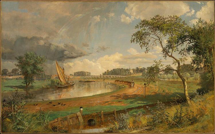 Walton on Thames, 1860 - Jasper Francis Cropsey