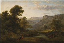 View at matlock, derbyshire - Джон Гловер