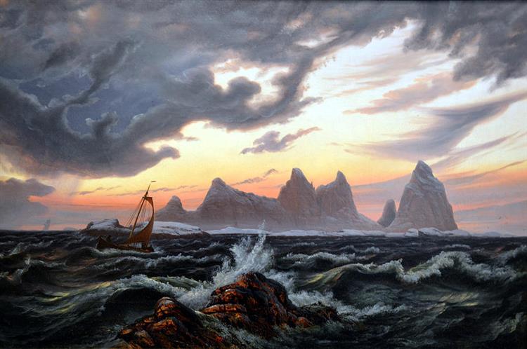 The Island of Taena in Nordland - Knud Baade
