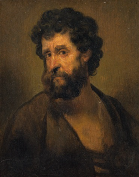 Portrait of a bearded man - Саломон Конинк