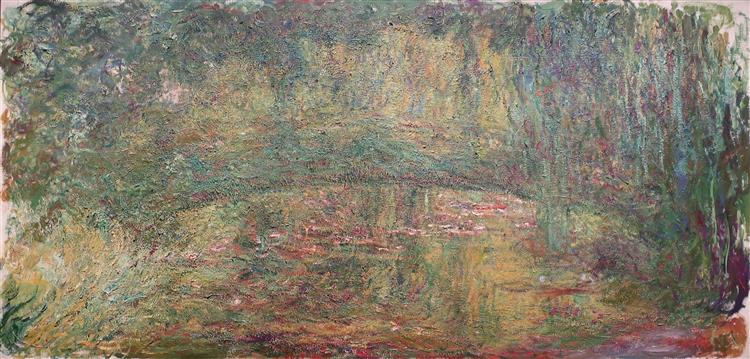 The Japanese Bridge, c.1918 - c.1925 - Claude Monet