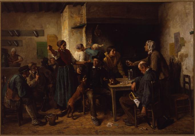Mondays, 1858 - Жюль Бретон