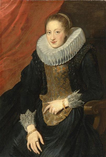 Portrait of a Lady - Anton van Dyck