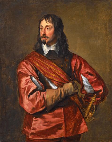 Portrait of Sir John Mennes - Anthonis van Dyck