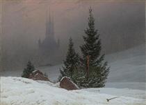 Winter landscape - Каспар Давид Фрідріх
