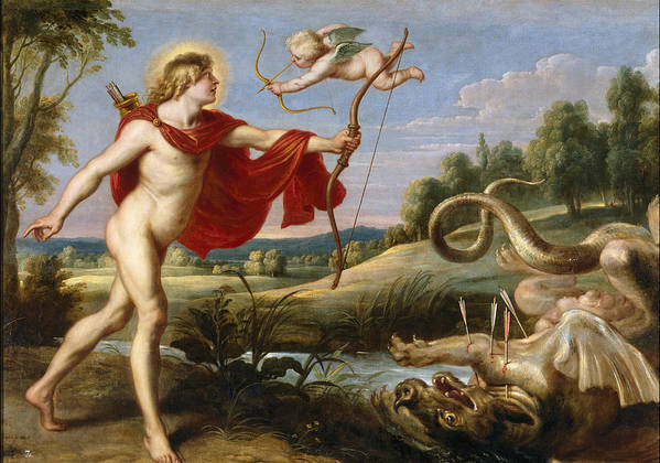 Apollo and the Python - Cornelis de Vos