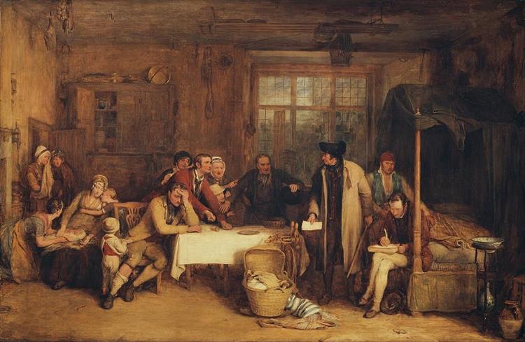 Distraining for Rent, 1815 - David Wilkie