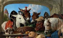 A Group of Animals, Geneva - Edwin Henry Landseer