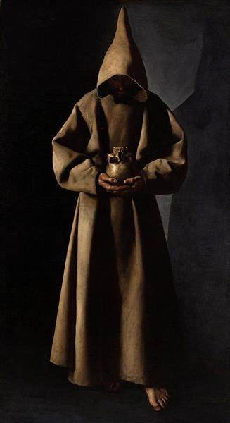 Saint Francis of Assisi in His Tomb - 法蘭西斯科·德·祖巴蘭