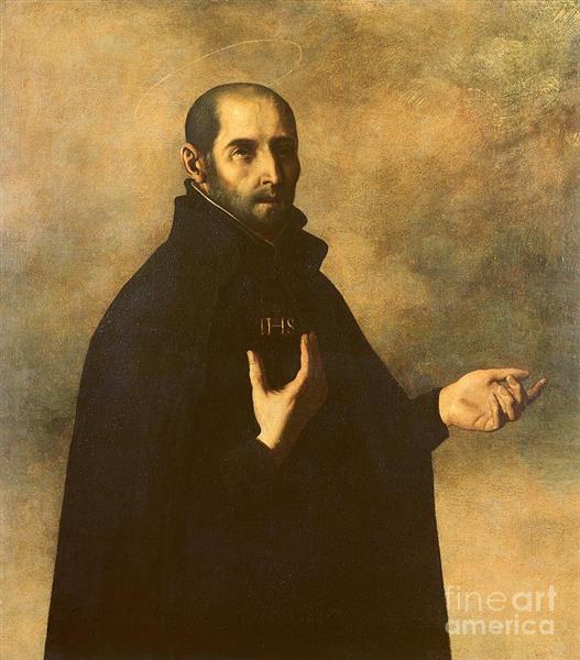 St. Ignatius Loyola - Francisco de Zurbaran