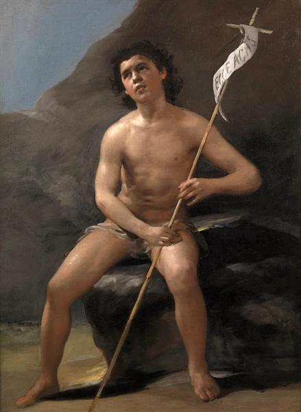 Saint John the Baptist as a Child in the Desert - Francisco Goya