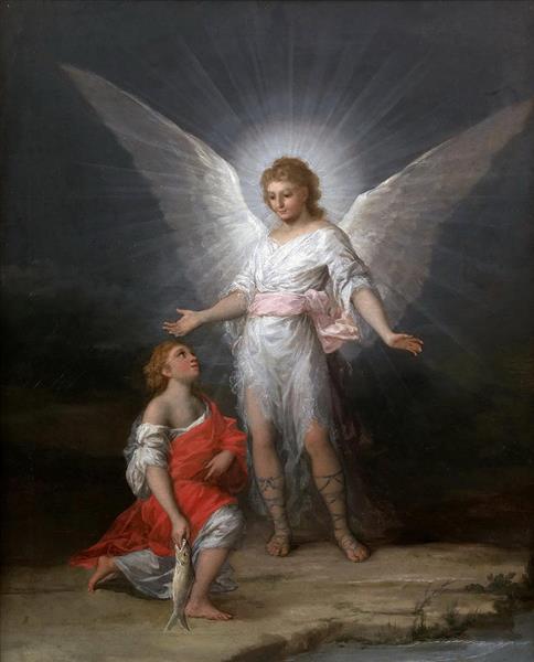 Tobias and the Angel - Франсиско де Гойя