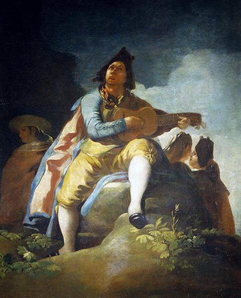Guitar Player - Francisco de Goya